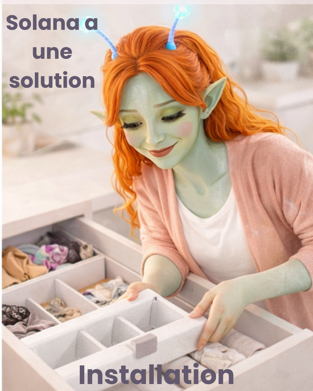 Lot de 4 Séparateurs de Tiroirs Extensibles – Rangement Ajustable Sans Outils | Rangeali