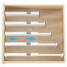 Lot de 4 Séparateurs de Tiroirs Extensibles – Rangement Ajustable Sans Outils | Rangeali